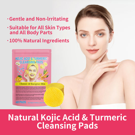 Turmeric Cleansing Pad Compressed Turmeric Kojic Acid